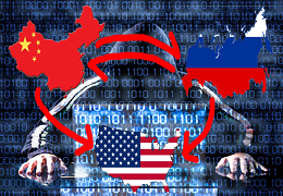 حمله هکرهای چینی‌ به روس ها