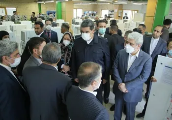 بازدید رئیس‌جمهور ونزوئلا از پارک فناوری پردیس