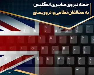 حمله نیروی سایبری انگلیس به مخالفان نظامی و تروریستی