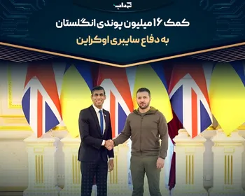 کمک ۱۶ میلیون پوندی انگلستان به دفاع سایبری اوکراین