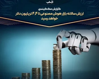 ارزش سالانه بازار هوش مصنوعی تا ۴.۴ تریلیون دلار خواهد رسید