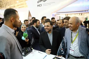 افتتاح بیست و ششمین نمایشگاه الکامپ با حضور وزیر ارتباطات