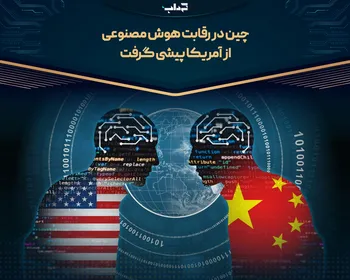 چین در رقابت هوش مصنوعی از آمریکا پیشی گرفت
