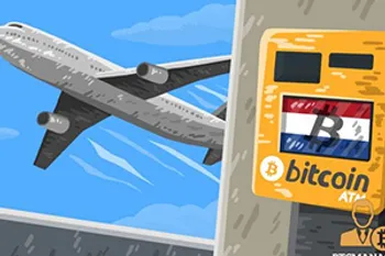 نصب نخستین دستگاه خودپرداز بیت کوین در یک فرودگاه اروپایی