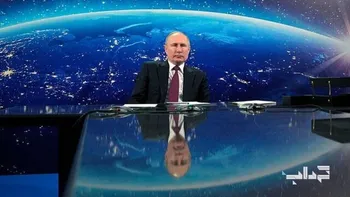 حمله سایبری به ارتباط مستقیم تلویزیونی پوتین