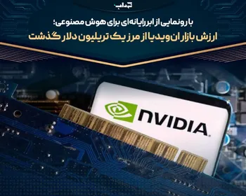 ارزش بازار ان‌ویدیا از مرز یک تریلیون دلار گذشت