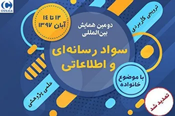 دومین همایش بین المللی سواد رسانه‌ای و اطلاعاتی برگزار می‌شود